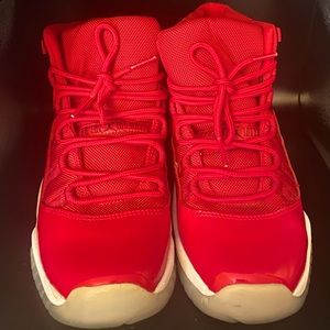Jordan Retro 11 Red and White.